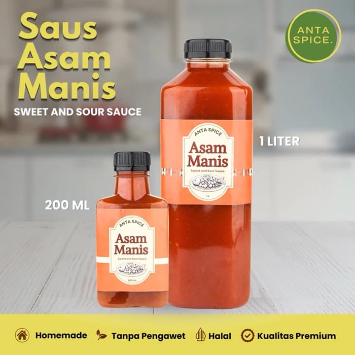 Saus Asam Manis Siap Pakai Bumbu Ayam Udang Seafood