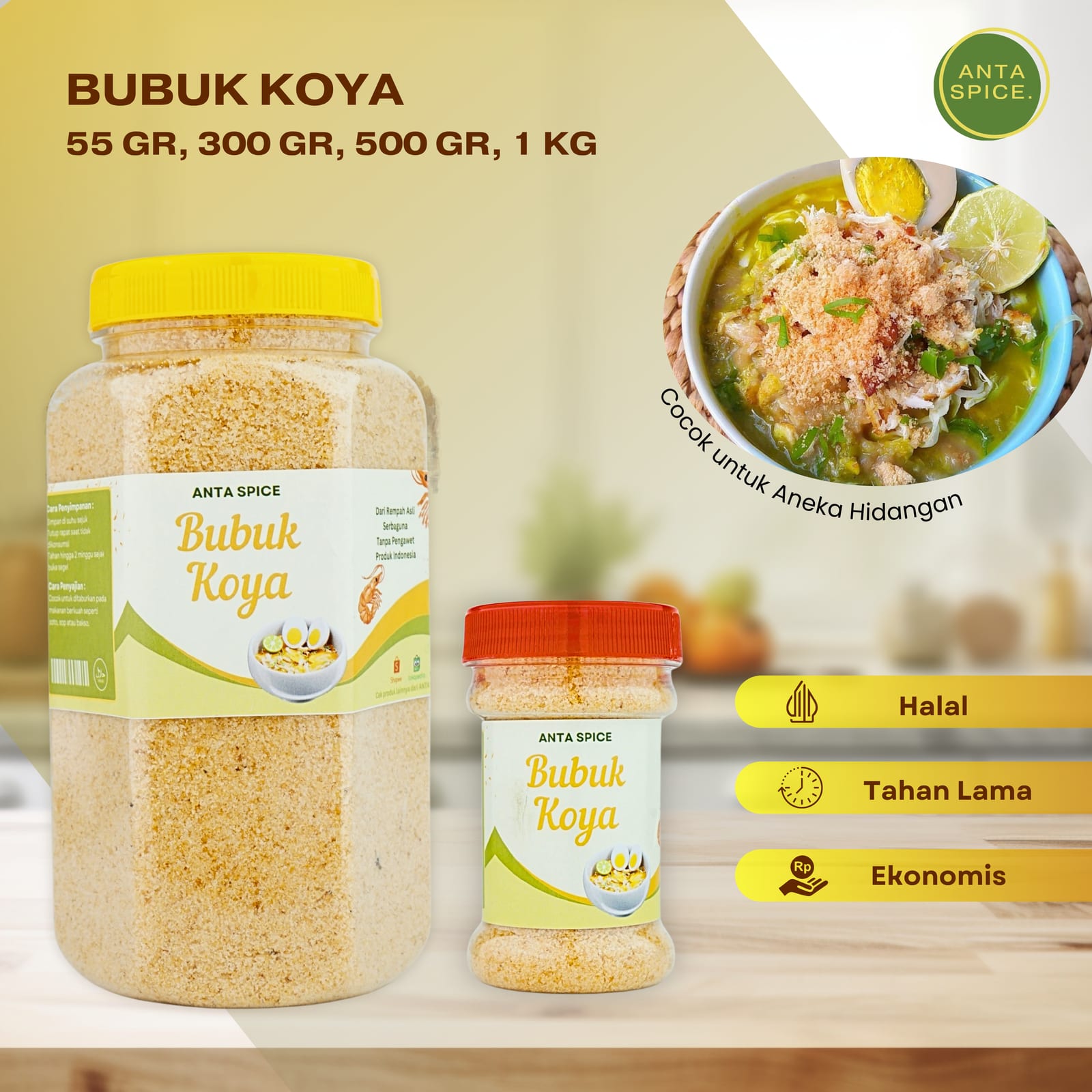Bubuk Koya Soto Gurih